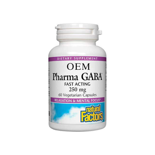 Prosafe Fermented Pharma GABA® Rapid-Release Capsules product packaging