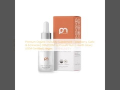 Bổ sung miễn dịch hữu cơ cao cấp - Củ cải, Tỏi & Echinacea. OEM/ODM bởi Prosafe Nutri.